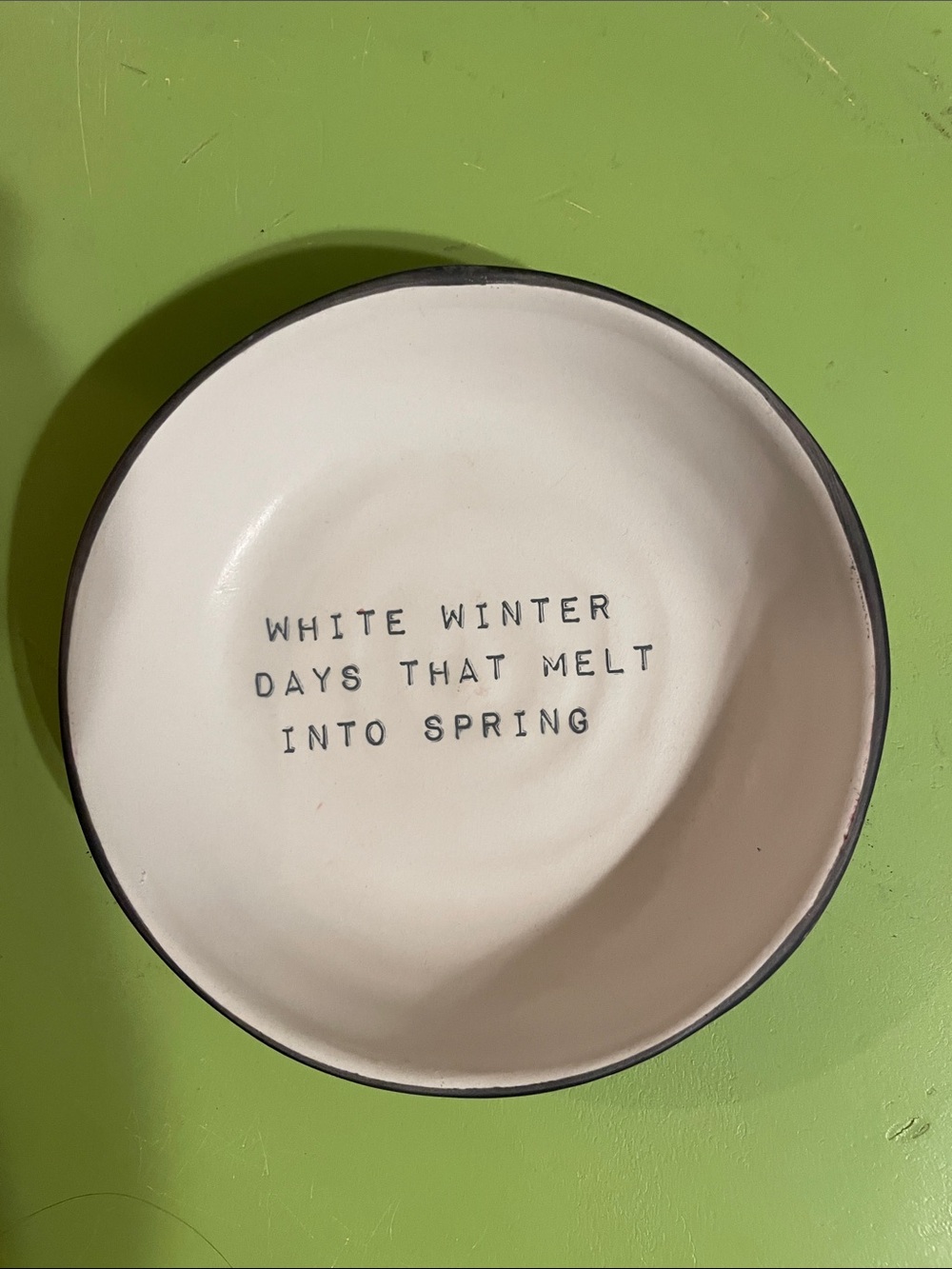 White winter fish